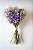 Mini buquê com Flores desidratadas - Melissa Roxa - Imagem 1