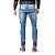 Calça Jeans Masculina Skinny Destroyed Estonada Com Amassado Zune - Imagem 2