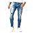 Calça Jeans Masculina Destroyed Super Skinny Fit Zune - Imagem 1