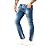 Calça Jeans Masculina Estonada Com Respingos de Tinta Super Skinny Fit Zune - Imagem 1