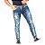 Calça Jeans Masculina Destroyed Estornada Super Skinny Fit Zune - Imagem 2