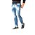 Calça Jeans Masculina Azul Estonada Super Skinny Fit Zune - Imagem 1