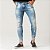 Calça Jeans Masculina Destroyed Estonada Super Skinny Fit Zune - Imagem 4