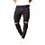 Calça Jeans Masculina Preta Rasgo no Joelho Super Skinny Fit Zune - Imagem 1