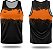 Regata Masculina Orange Black - Imagem 1