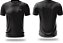 Camiseta Manga Curta 100% Algodão Preta - Imagem 1