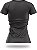 Baby Look 100% Algodão Liso Preto - Imagem 3