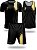 Kit Masculino Gold Black - Imagem 1