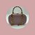 Bolsa Feminina Couro Sintético Social Balada - Imagem 4