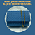 Bolsa de Festa Pequena Jeans Detalhes Clássica - Imagem 5
