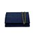 Bolsa de Festa Pequena Jeans Liso Clássica - Imagem 1