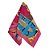 Lenço Acetinado 90x90 Para Blusa Cabeça Cropped Estampada Fivela - Imagem 1
