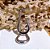 BRINCO GEOMÉTRICO LISO AÇO INOX - PRATEADO - Imagem 2