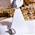 BRINCO GOTA TRABALHADA AÇO INOX - PRATEADO - Imagem 2