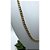 CORRENTE AÇO INOX GRUMET 1.6MM  60 CM - DOURADA - Imagem 2
