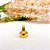 BRINCO ARGOLINHA CLICK AÇO INOX - DOURADO - Imagem 1
