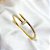 BRACELETE AÇO INOX INSPIRAÇÃO ALTA JOALHERIA - DOURADO - Imagem 1