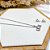 CONJUNTO COLAR E BRINCO AÇO INOX  PINGENTE I LOVE YOU - PRATEADO - Imagem 2