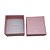 CAIXINHA DE PRESENTE  5X5CM ESTAMPA RELEVO - ROSA - Imagem 4
