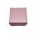 CAIXINHA DE PRESENTE  5X5CM ESTAMPA RELEVO - ROSA - Imagem 2