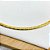 COLAR AÇO INOXIDÁVEL ACHATADO SEMI RÍGIDO 3.0MM 45CM - DOURADO - Imagem 2