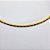 COLAR AÇO INOXIDÁVEL ACHATADO SEMI RÍGIDO 3.0MM 45CM - DOURADO - Imagem 4