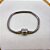 PULSEIRA AÇO INOX ESTILO PANDORA FECHO CORAÇÃO Nº18 - PRATEADA - Imagem 2