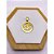 PINGENTE AÇO INOXIDÁVEL SÃO JORGE 2,4CMX2,4CM - DOURADO - Imagem 1