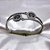 BRACELETE AÇO INOXIDÁVEL ÁRVORE DA VIDA CRAVEJADO STRASS - PRATEADO - Imagem 3
