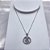 COLAR AÇO INOXIDÁVEL 45CM PINGENTE NOSSA SENHORA CRAVEJADO STRASS - PRATEADO - Imagem 1