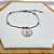 PULSEIRA  AÇO INOX BOLINHAS PINGENTE NOSSA SENHORA - PRATEADA - Imagem 3