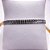PULSEIRA AÇO INOX ELO DUPLO GRUMET 1.0mm  22CM - PRATEADA - Imagem 3