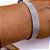 PULSEIRA BRACELETE  AÇO INOX ESTILO RELÓGIO - PRATEADA - Imagem 5