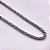 CORRENTE AÇO INOX TRIGO 4.0MM 60 CM - PRATEADO - Imagem 2