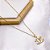 COLAR AÇO INOXIDÁVEL 45CM PINGENTE INSPIRE-SE CRAVEJADO - DOURADO - Imagem 4