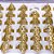 ANEL  AÇO INOXIDÁVEL ARABESCOS VAZADOS - DOURADO - Imagem 5