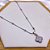 COLAR AÇO INOXIDÁVEL 45CM BOLINHAS PINGENTE TREVO STRASS - PRATEADO - Imagem 1