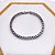 PULSEIRA AÇO INOXIDÁVEL 20CM ELO VENEZIANA 4.0MM - PRATEADA - Imagem 3