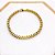 PULSEIRA AÇO INOXIDÁVEL 20CM ELO VENEZIANA 4.0MM - DOURADA - Imagem 3
