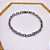 PULSEIRA AÇO INOXIDÁVEL 20CM ELO CADEADO  REDONDO 1.6MM - PRATEADA - Imagem 3