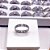 ALIANCA ACO INOXIDAVEL DIAMANTADA  4MM - PRATEADA (UNIDADE) - Imagem 2