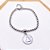 PULSEIRA AÇO INOXIDÁVEL ELO PIPOCA PINGENTE NOSSA SENHORA MADREPÉROLA - PRATEADA - Imagem 2