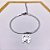 PULSEIRA  AÇO INOX FITA PINGENTE FERRADURA CAVALO - PRATEADA - Imagem 2