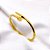 BRACELETE AÇO INOXIDÁVEL PREGO CORAÇÃO - DOURADO - Imagem 3