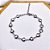 PULSEIRA AÇO INOXIDÁVEL CORAÇÃO CRISTAL - PRATEADA - Imagem 2