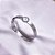 BRACELETE AÇO INOXIDÁVEL TREVO PEROLADO - PRATEADO - Imagem 3