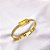 BRACELETE AÇO INOXIDÁVEL TREVO - DOURADO - Imagem 2
