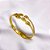 BRACELETE AÇO INOXIDÁVEL FOLHAS - DOURADO - Imagem 1