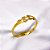 BRACELETE AÇO INOXIDÁVEL FOLHAS - DOURADO - Imagem 3