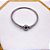 PULSEIRA AÇO INOXIDÁVEL SEMI RÍGIDA FECHO GLOBO - PRATEADA - Imagem 2